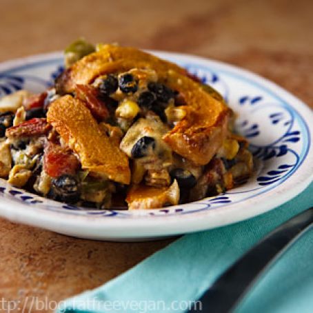 Pumpkin and Black Bean Casserole