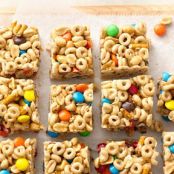 No bake Sweet and Salty Cereal Bars