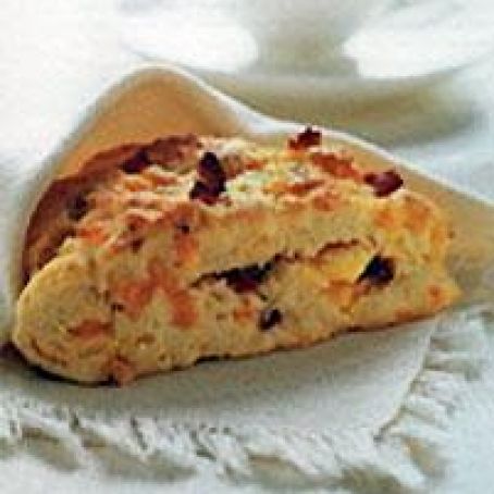 Bacon, Egg, and Cheddar Scones
