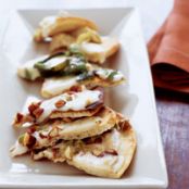 Melted Taleggio Flat Breads with Three Toppings