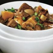 Smoky Beef, Potato & Mushroom Stew