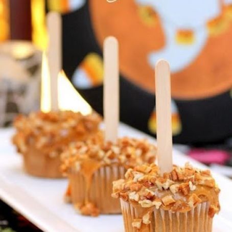 Caramel Apple Cupcakes