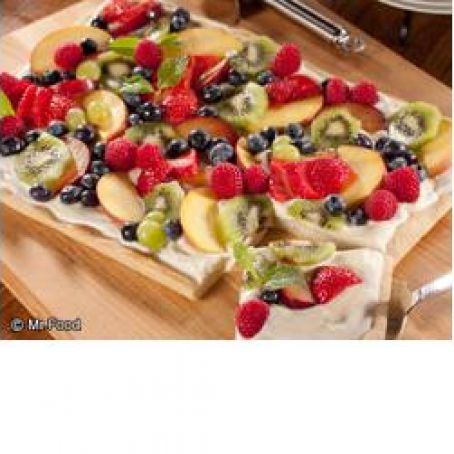 Fresh and Fruity Dessert Pizza