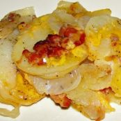Slow Cooked Bacon Cheese Potatoes