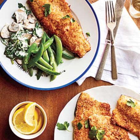 Pecan-Crusted Trout