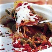 Zucchini and Fried Pepper Casserole