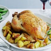 Roast Chicken with Lemon and Herbs