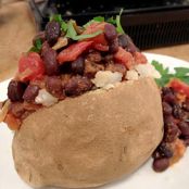 Black Bean Salsa Spud