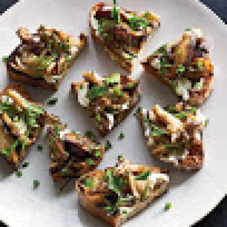 Wild Mushroom Crostini