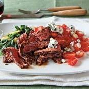Grilled Balsamic Skirt Steak