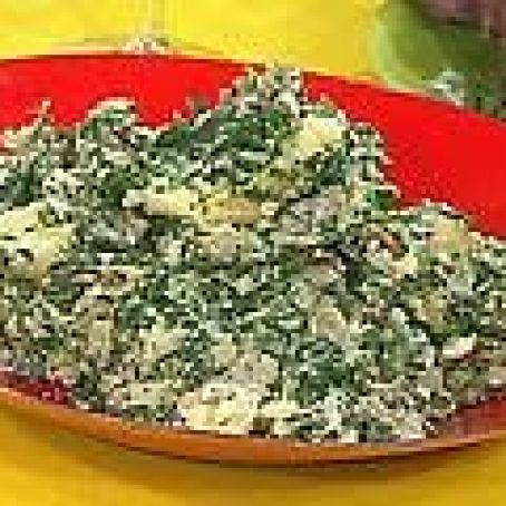 Bacon, Spinach and Cream Potatoes
