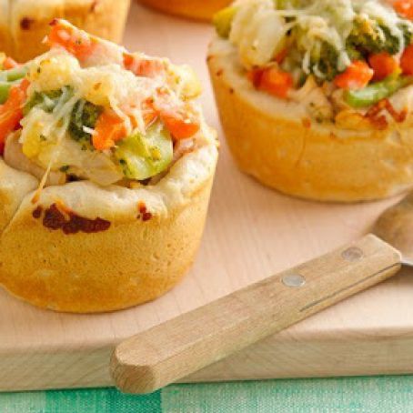 muffin size Chicken Pot Pies