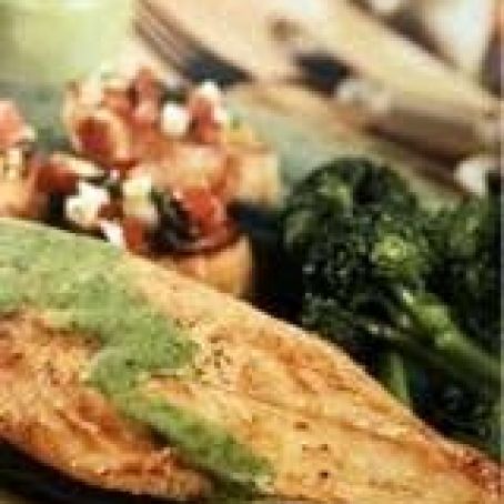 Grilled Fish Florentine