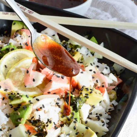 California Roll Sushi Bowl