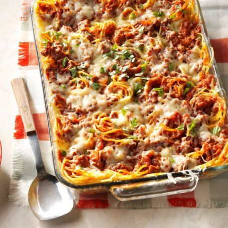 Spaghetti, Favorite Baked  Casserole