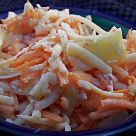 Apple Carrot Pineapple Salad