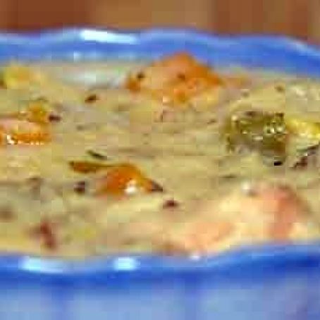 Salm 'n' Clam Chowder