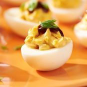 Smoky Bacon BBQ Deviled Eggs