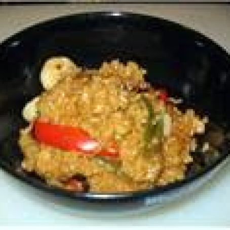 Japanese Rice With Shrimp and Vegetables