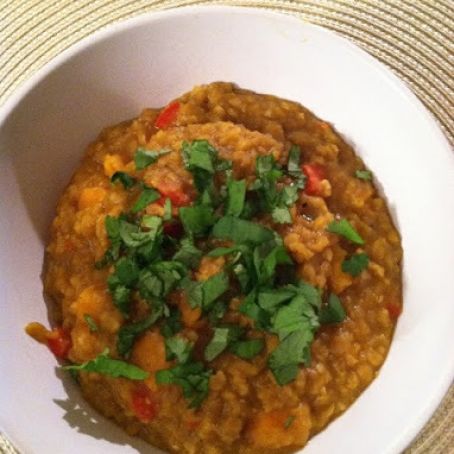 Lentil and Sweet-Potato Stew