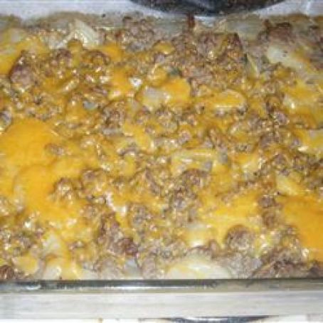 Hamburger Potato Casserole