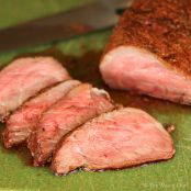 baked tri tip roast in the oven