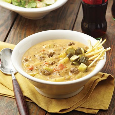 Cheeseburger Soup