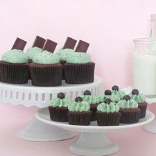 Mint Chocolate Chip Cupcakes