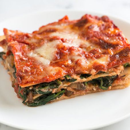 Vegan Spinach Ricotta Lasagna