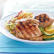 Apricot Glazed Grilled Chicken