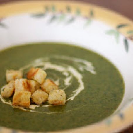 SOUP - Creamy Spinach Soup