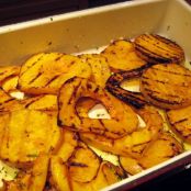 Grilled Butternut Squash with Vin Cotto