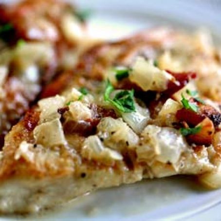 Chicken Marsala with Pancetta and Cream