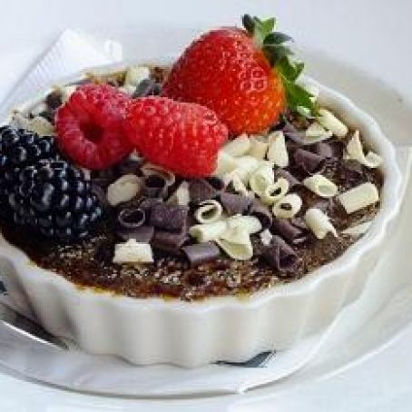 Chocolate Creme Brulee from Fultons Crab House - Disney Down Town