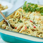 GREEN CHILE TURKEY TETRAZZINI