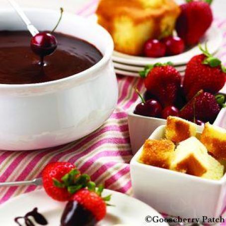 Vickie's Chocolate Fondue