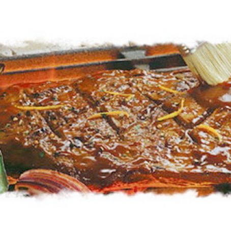 Marinated Jack Daniel’s Barbecue Flank Steak