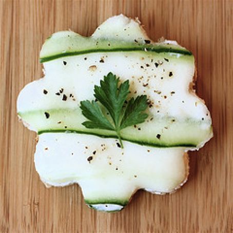 Cucumber Mint Tea Sandwiches