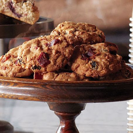 Bacon, Oatmeal, and Raisin Cookies