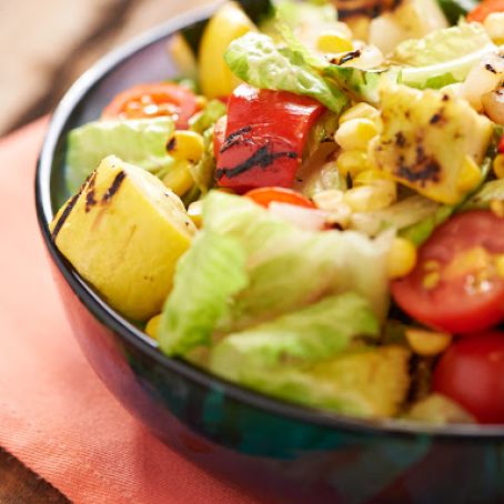 Grilled Chopped Salad with Home-Style Ranch