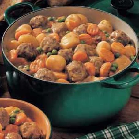 Campbell's Microwave Meatball Stew