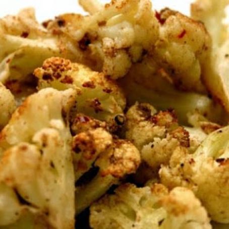Dry Roasted Cauliflower