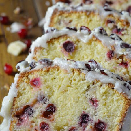 Cranberry Pound Cake