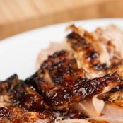 Brown Sugar Balsamic Glazed Pork Loin