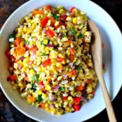 Grilled Sweet Corn Salsa