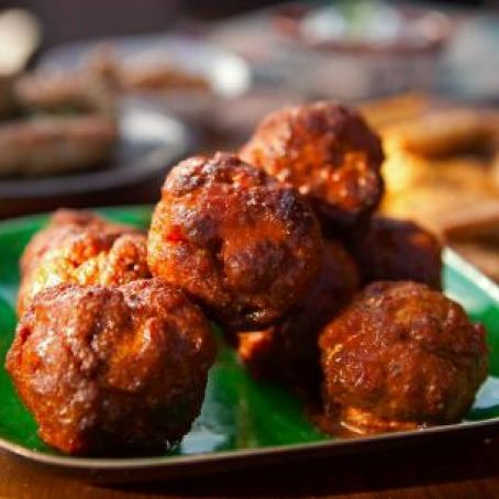 Homemade Chorizo Meatballs