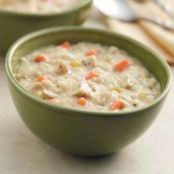 Creamy Chicken Rice Soup