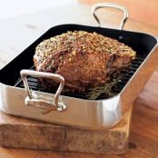 Garlic-Herb Standing Rib Roast