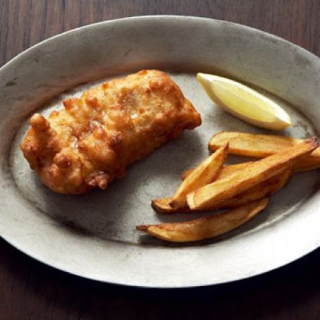 IPA-Battered Fish and Chips
