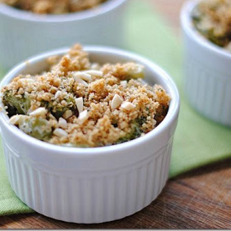 Skinny Broccoli and Cheese Casseroles